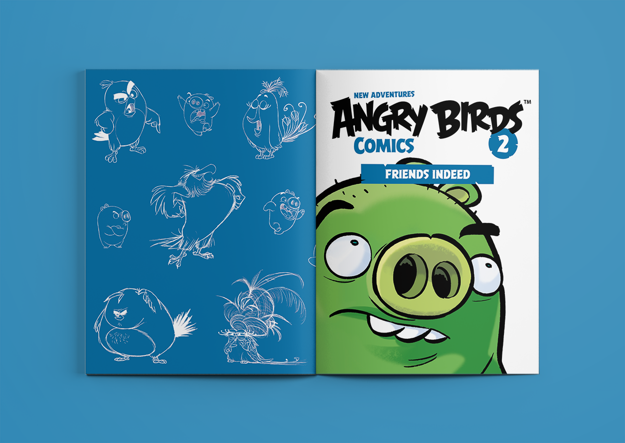 Angry Birds Movie Comics 2 title